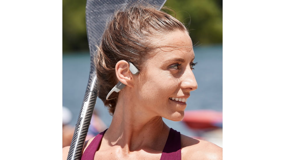 Shokz Aeropex Headphones, Lunar Grey, Standard, AS800LG