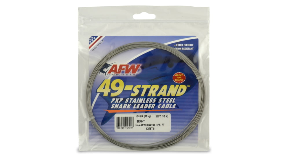 AFW 49 Strand Shark Leader Cable