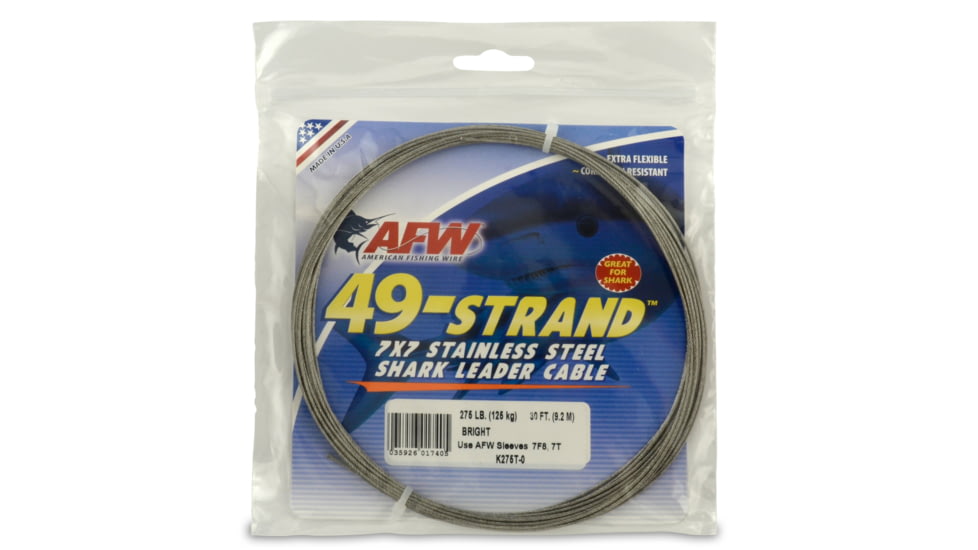 AFW 49 Strand Shark Leader Cable