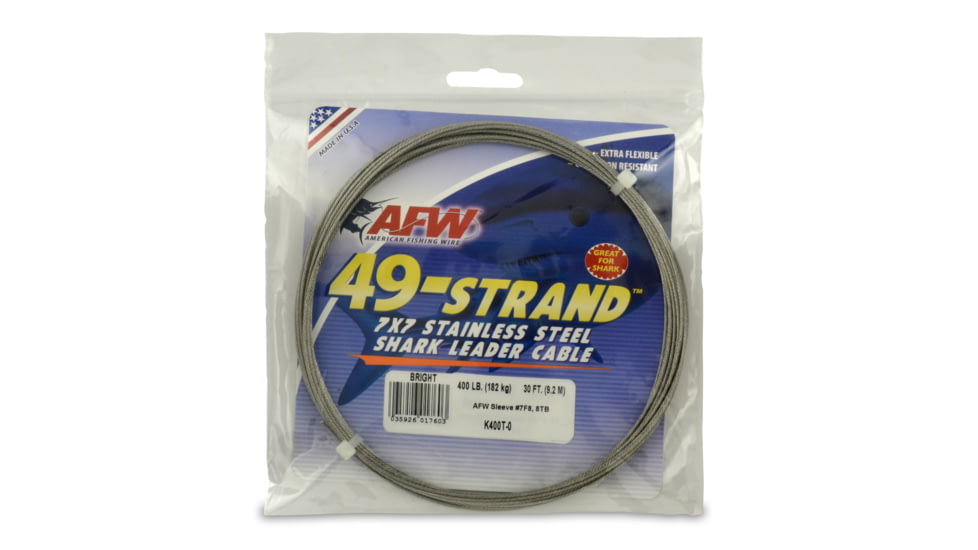 AFW 49 Strand Shark Leader Cable