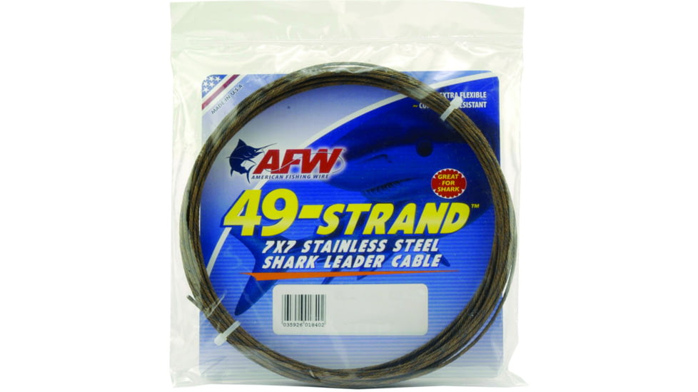 AFW 49 Strand Shark Leader Cable