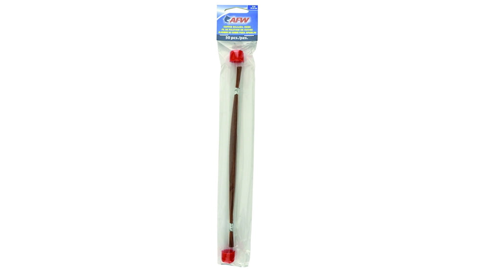 AFW Copper Rigging Wire .020 In, 0.51 mm Dia, 9 In, 22.9 cm,, 50 Pc, U020/50
