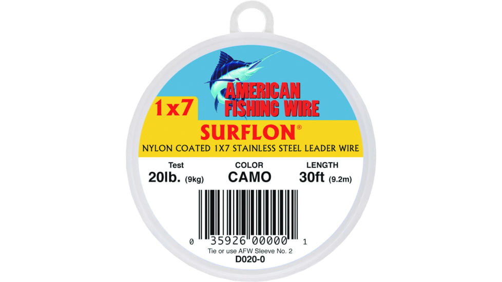 AFW Surflon Nylon Coated Leader Wire