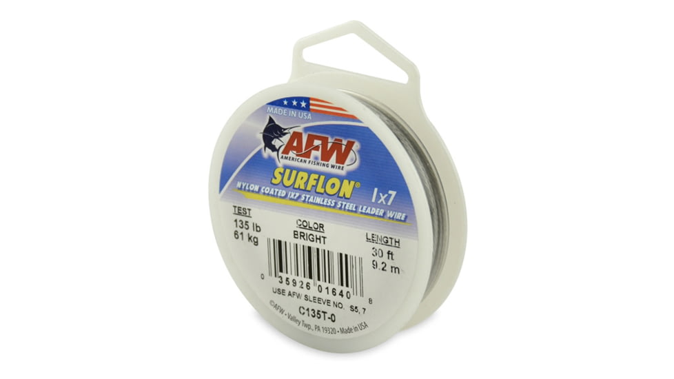 AFW Surflon Nylon Coated Leader Wire
