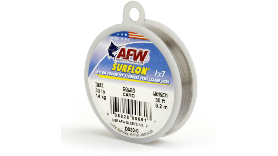 AFW Surflon Nylon Coated Leader Wire
