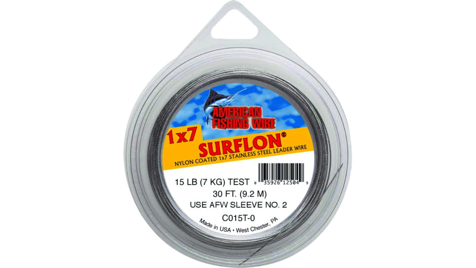 AFW Surflon Nylon Coated Leader Wire