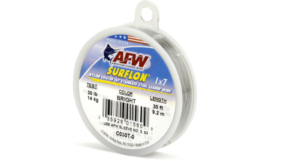 AFW Surflon Nylon Coated Leader Wire