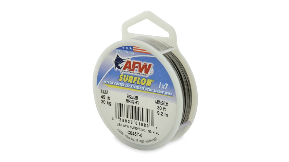 AFW Surflon Nylon Coated Leader Wire