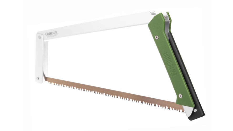 Agawa Canyon Boreal 21 Dry Wood Blade-Green/Clear Anodized -21 in