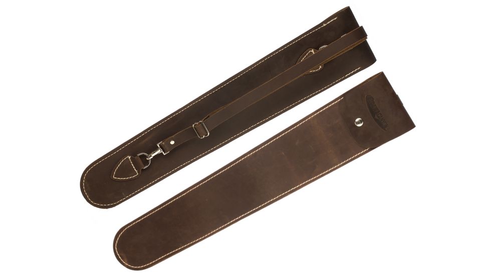 Agawa Canyon Crazy Horse Leather Sheath-Brown