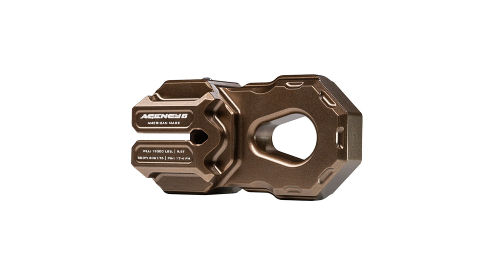 Agency 6 Billet Winch Shackle