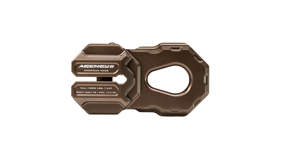 Agency 6 Billet Winch Shackle