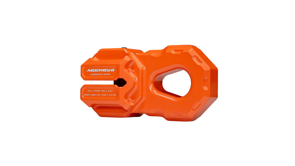 Agency 6 Billet Winch Shackle