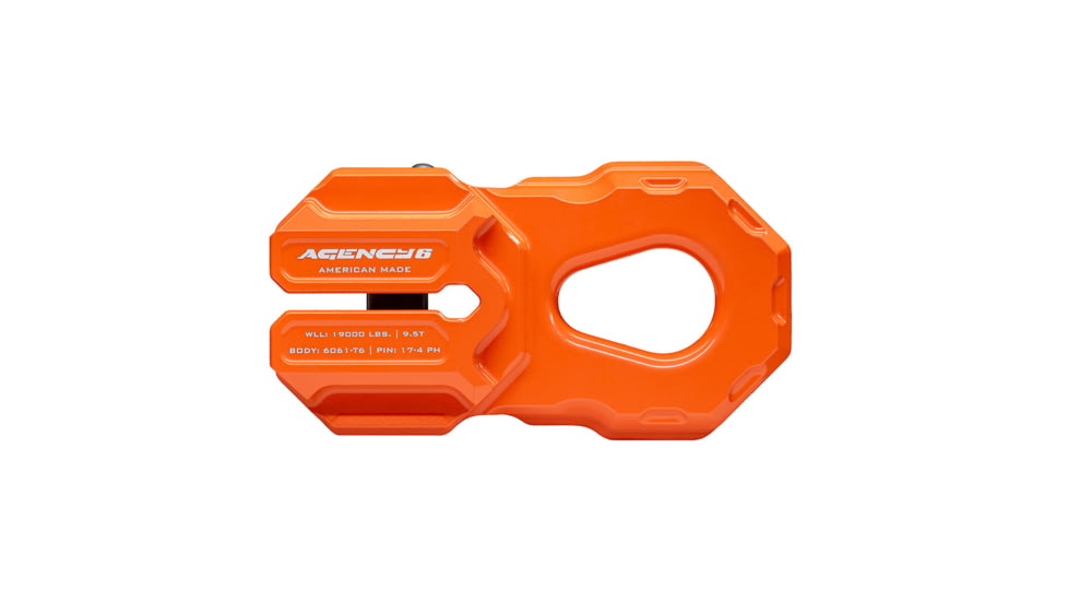 Agency 6 Billet Winch Shackle