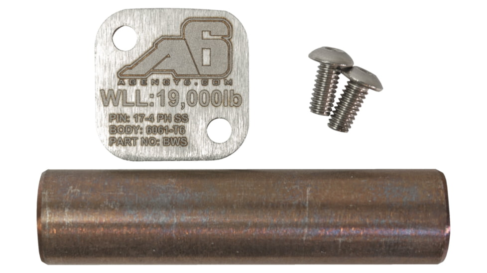 Agency 6 Billet Winch Shackle