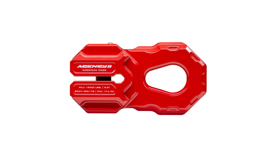 Agency 6 Billet Winch Shackle