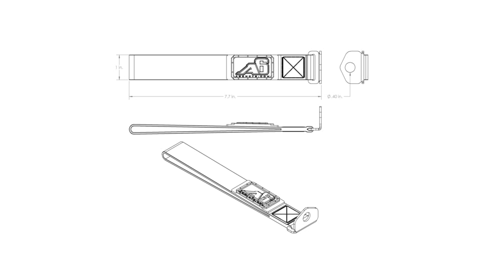 Agency 6 Gen 3/4 Toyota 4Runner Rear Lift Gate Hatch Pull Assist Strap