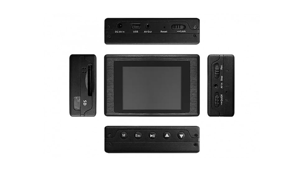 AGM Global Vision External HD Recorder, Black, 2x1x1.5, 6305HDR1