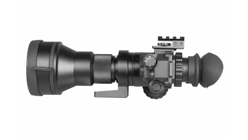 AGM Global Vision FoxBat-5 NW1 5x Night Vision Bi-Ocular, Gen 2+, White Phosphor Level 1, Black, 13FXB525104011