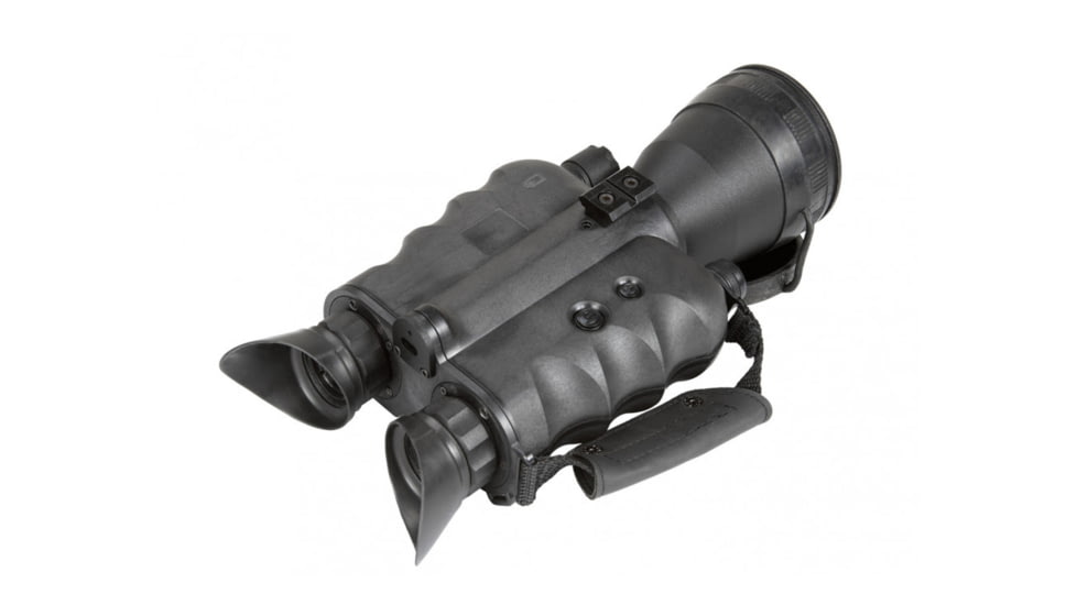 AGM Global Vision FoxBat-5 NL3 Night Vision Bi-Ocular W/Sioux850 Long-Range Infrared Illuminator, 5x, Gen 2 Plus, Level 3, Black, 10.3 5.5 3.1, 13FXB522103031