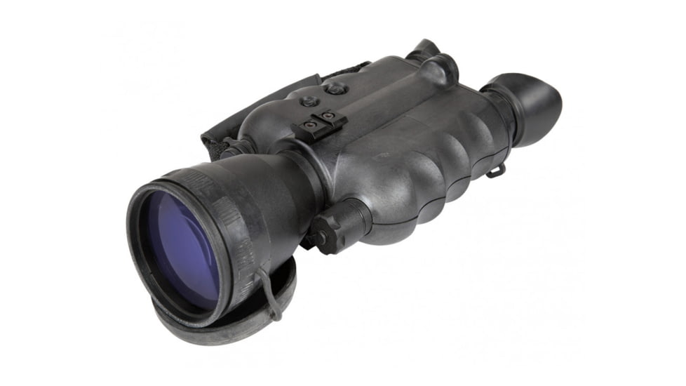 AGM Global Vision FoxBat-5 NL3 Night Vision Bi-Ocular W/Sioux850 Long-Range Infrared Illuminator, 5x, Gen 2 Plus, Level 3, Black, 10.3 5.5 3.1, 13FXB522103031