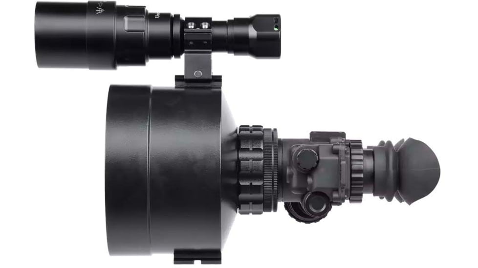 AGM Global Vision FoxBat-8 3AW1 8x Night Vision Bi-Ocular, Gen 3 Auto-Gated White Phosphor Level 1, Black, 13F8P82325401