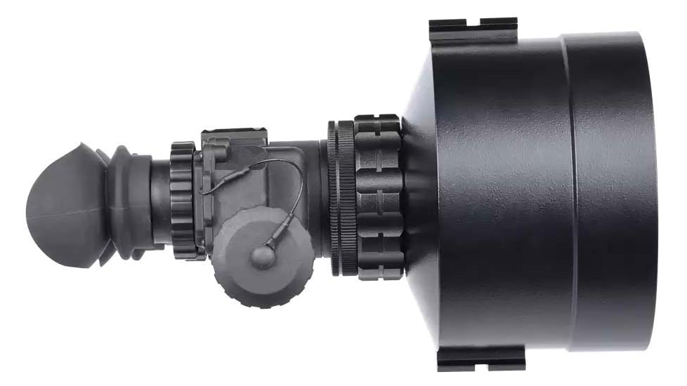 AGM Global Vision FoxBat-8 3AW1 8x Night Vision Bi-Ocular, Gen 3 Auto-Gated White Phosphor Level 1, Black, 13F8P82325401