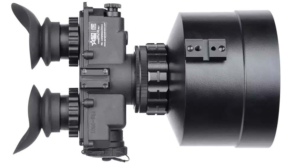 AGM Global Vision FoxBat-8 3AW1 8x Night Vision Bi-Ocular, Gen 3 Auto-Gated White Phosphor Level 1, Black, 13F8P82325401
