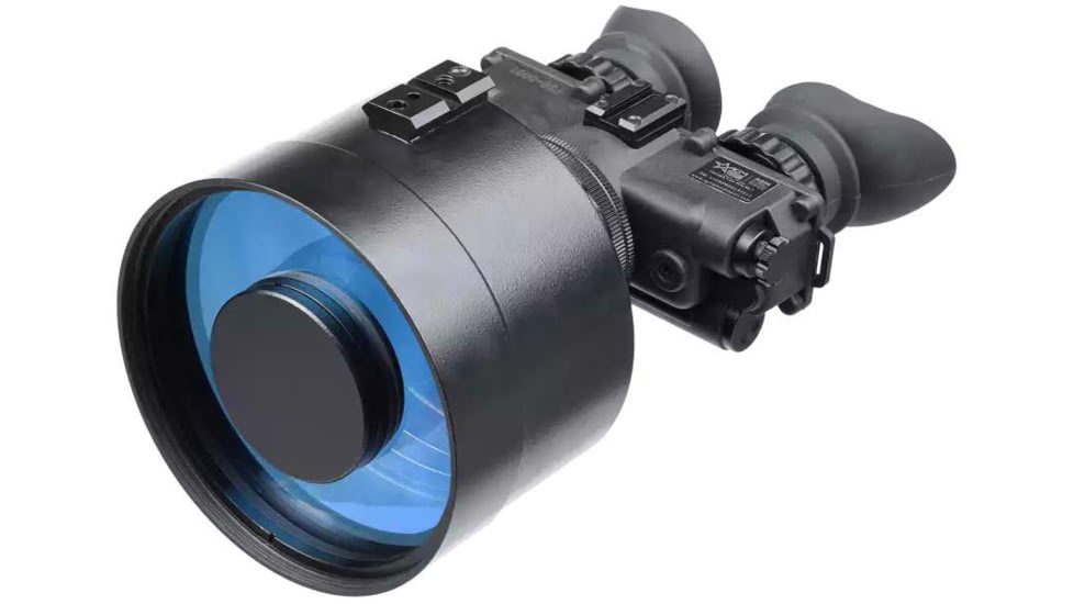 AGM Global Vision FoxBat-8 3AW1 8x Night Vision Bi-Ocular, Gen 3 Auto-Gated White Phosphor Level 1, Black, 13F8P82325401