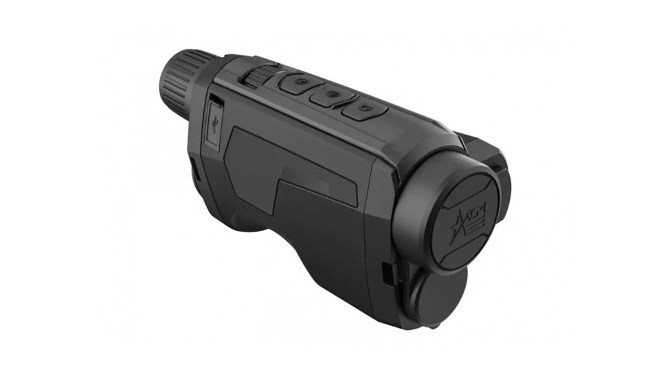 AGM Global Vision Fuzion LRF TM25-384 Fusion Thermal Imaging/CMOS Monocular W/Laser Range Finder, 12 Micron, 384x288, 50 Hz, 25mm Lens, Black, 6.3 3.4 2.0, 3142451304FM21