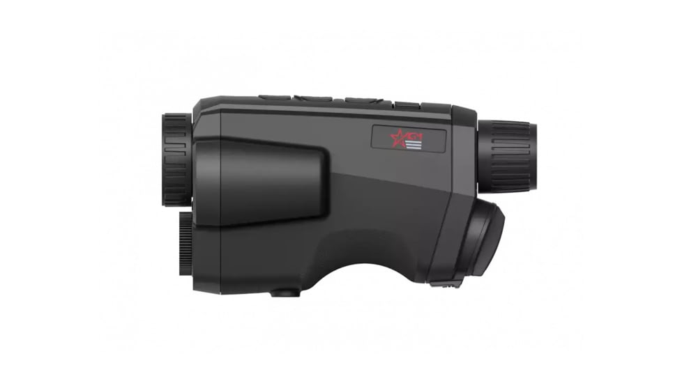 AGM Global Vision Fuzion LRF TM25-384 Fusion Thermal Imaging/CMOS Monocular W/Laser Range Finder, 12 Micron, 384x288, 50 Hz, 25mm Lens, Black, 6.3 3.4 2.0, 3142451304FM21