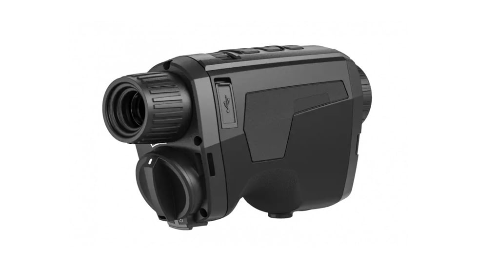 AGM Global Vision Fuzion LRF TM25-384 Fusion Thermal Imaging/CMOS Monocular W/Laser Range Finder, 12 Micron, 384x288, 50 Hz, 25mm Lens, Black, 6.3 3.4 2.0, 3142451304FM21