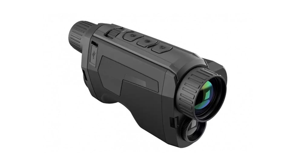 AGM Global Vision Fuzion LRF TM35-640 Fusion Thermal Imaging/CMOS Monocular W/Laser Range Finder, 12 Micron, 640x512, 50 Hz, 35mm Lens, Black, 6.6 3.4 2.0, 3142551305FM31