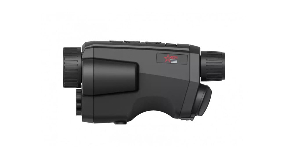 AGM Global Vision Fuzion LRF TM35-640 Fusion Thermal Imaging/CMOS Monocular W/Laser Range Finder, 12 Micron, 640x512, 50 Hz, 35mm Lens, Black, 6.6 3.4 2.0, 3142551305FM31