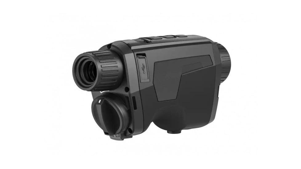 AGM Global Vision Fuzion LRF TM35-640 Fusion Thermal Imaging/CMOS Monocular W/Laser Range Finder, 12 Micron, 640x512, 50 Hz, 35mm Lens, Black, 6.6 3.4 2.0, 3142551305FM31
