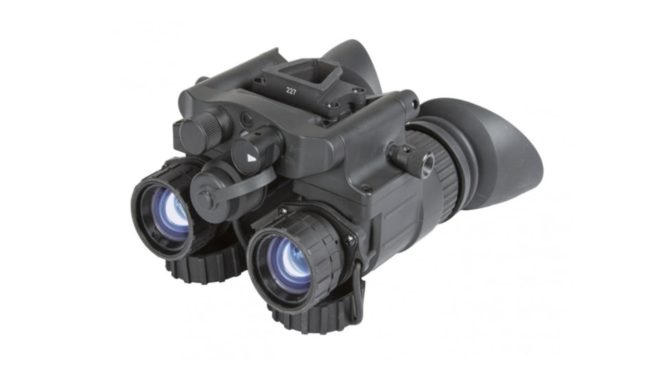 AGM Global Vision NVG-40 1x27mm NL1 Dual Tube Night Vision Goggle/Binocular Gen 2 Plus, Green Phosphor, Level 1, Black, 4.5 4.6 2.9, 14NV4122483011