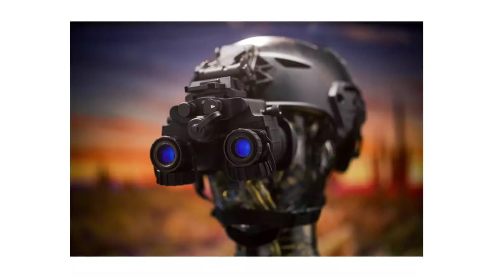 AGM Global Vision NVG-50 NL1 Dual Tube Night Vision Goggle/Binocular 51 Degree FOV Gen 2 Plus, Level 1, Black, 4.4 4.6 2.9, 14NV5122483011