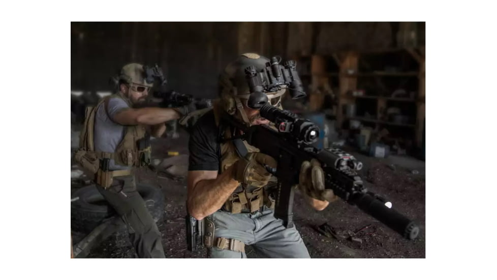 AGM Global Vision NVG-50 NL1 Dual Tube Night Vision Goggle/Binocular 51 Degree FOV Gen 2 Plus, Level 1, Black, 4.4 4.6 2.9, 14NV5122483011