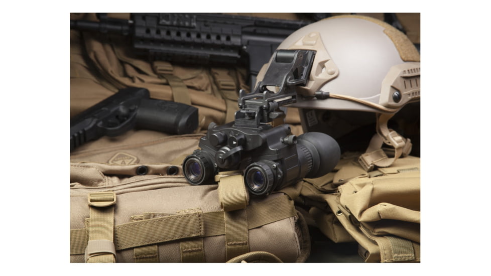 AGM Global Vision NVG-50 NL1 Dual Tube Night Vision Goggle/Binocular 51 Degree FOV Gen 2 Plus, Level 1, Black, 4.4 4.6 2.9, 14NV5122483011