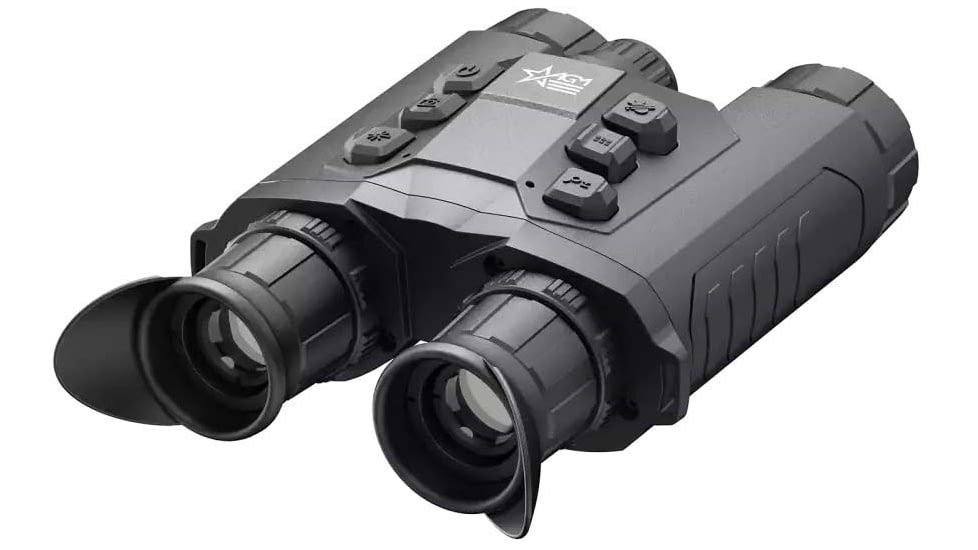 AGM Global Vision ObservIR LRF 35-640 Thermal &amp; Digital Day/Night Vision Binocular, 640x512, 50hz, Black, OBSE35-640-LRF