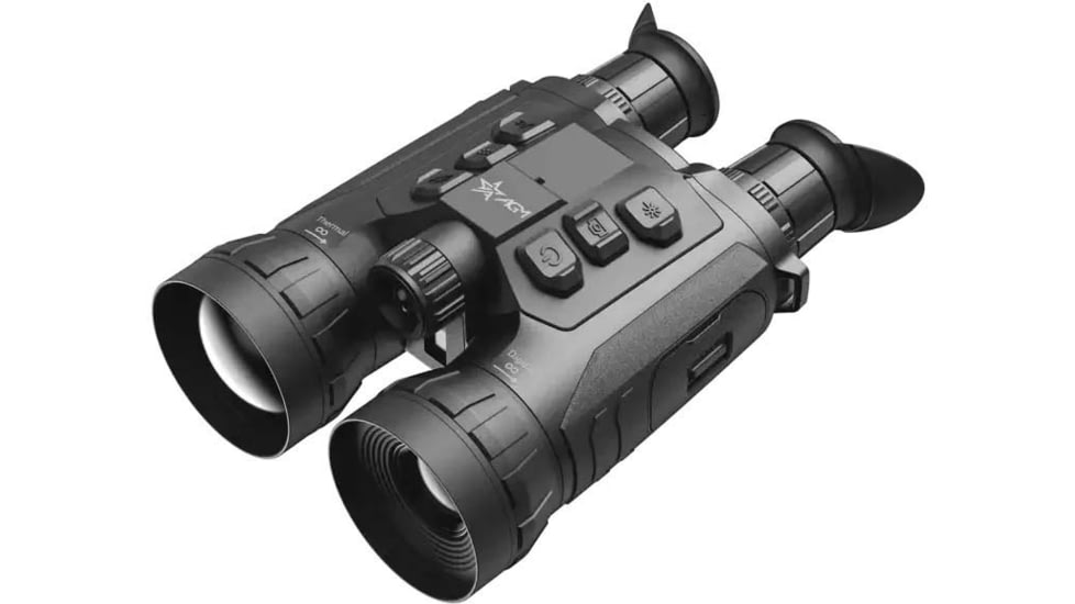 AGM Global Vision ObservIR LRF 60-1280 Thermal &amp; Digital Day/Night Vision Binocular, 1280x1024, 25hz, Black, OBSE60-1280-LRF
