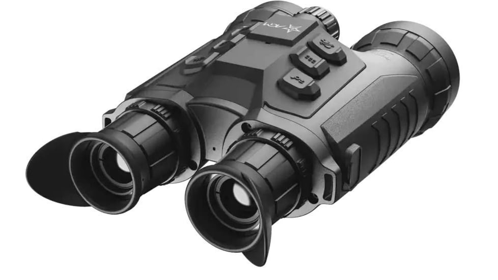 AGM Global Vision ObservIR LRF 60-1280 Thermal &amp; Digital Day/Night Vision Binocular, 1280x1024, 25hz, Black, OBSE60-1280-LRF