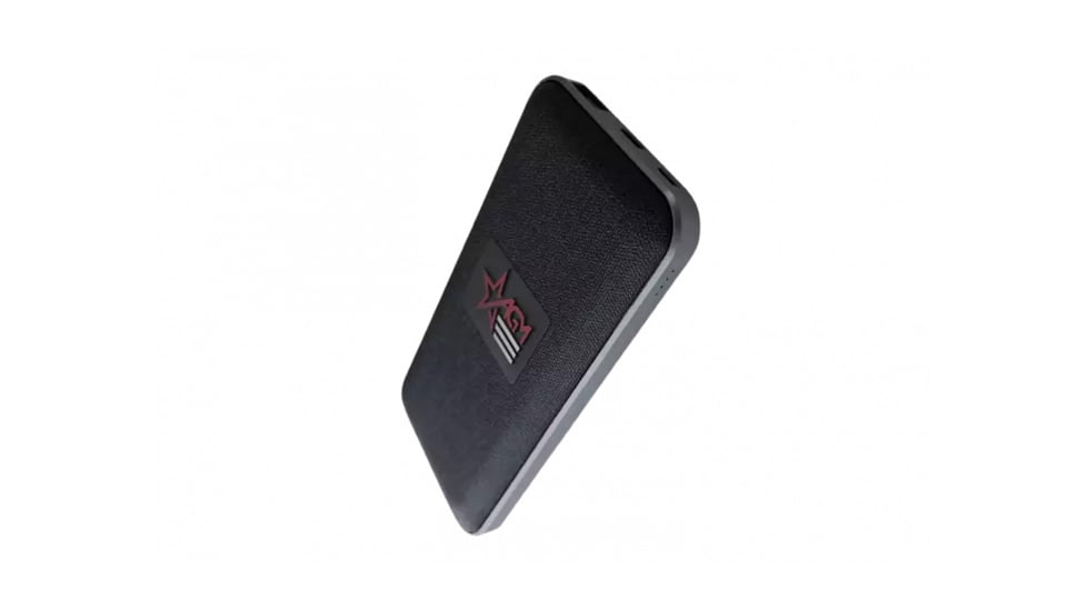 AGM Global Vision Universal Power Bank w/ Solar Panel, Black, 6308APB1