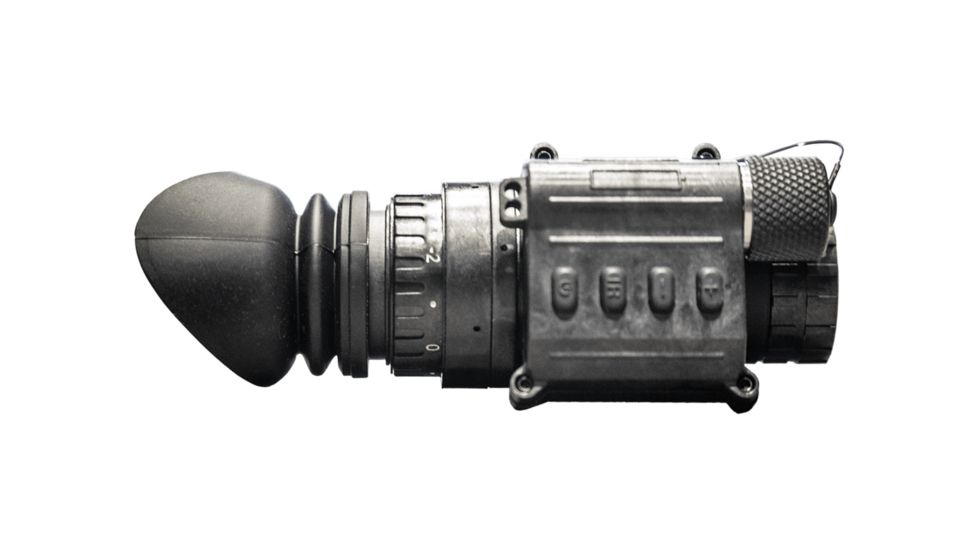 AGM Global Vision PVS-14 OMEGA Multi-Purpose Night Vision Monocular, Mil-Spec, Gen 2+ White Phosphor, Photonis IIT, /w Manual Gain, Black 11PO4122454011