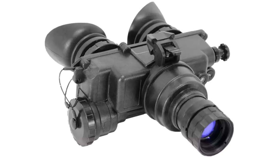 AGM Global Vision PVS-7 3AW1 1x Night Vision Goggle System, Gen 3 Auto-Gated White Phosphor Level 1, Black, 12PV7123284111