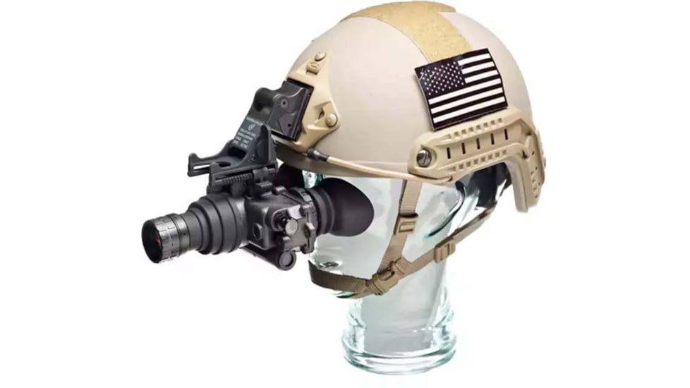 AGM Global Vision PVS-7 3AW1 1x Night Vision Goggle System, Gen 3 Auto-Gated White Phosphor Level 1, Black, 12PV7123284111