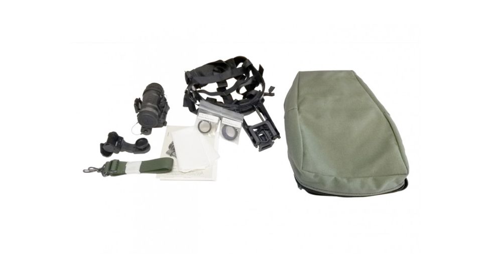 AGM Global Vision PVS14-OMEGA 3AW2 Light Weight Night Vision Monocular 51 degree FOV Gen 3+ Auto-Gated White Phosphor Level 2., Black, 4.5 2.5 2.75, 11PO4123454121