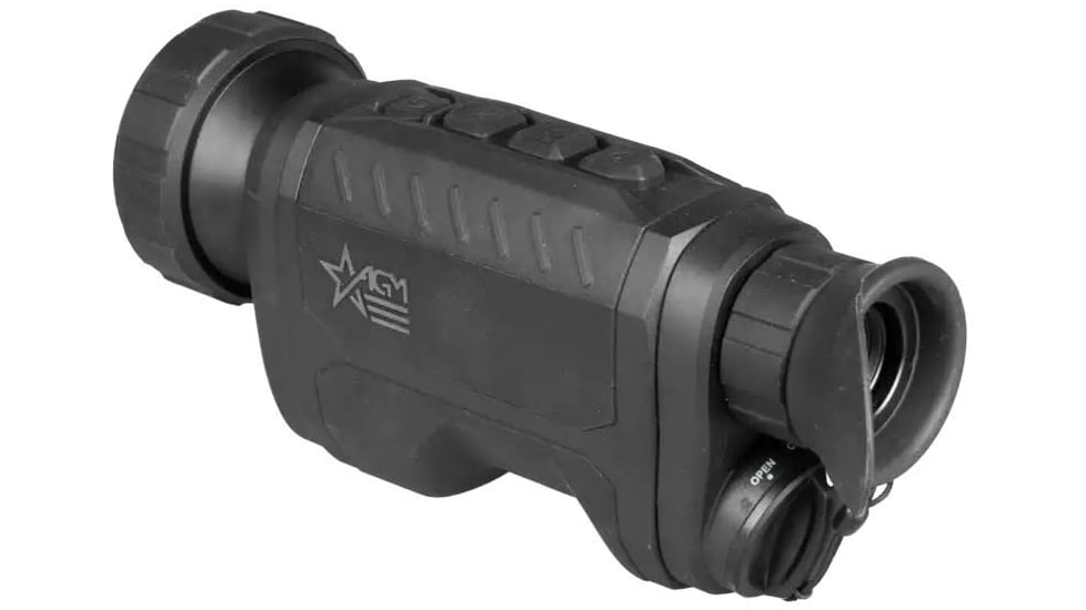 AGM Global Vision ReachIR LRF 50-640 3-24x50mm Thermal Monocular w/Built-in Laser Range Finder, 50Hz, 640x512, Black, REAC50-640-LRF