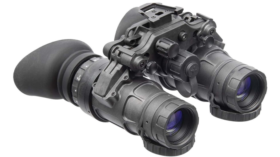 AGM Global Vision Ultralight Night Vision Goggle/Binocular 51 degree FOV with FOM 2200+ Gen 3 Auto-Gated, P45-White Phosphor IIT, Black, 12UN51294194111