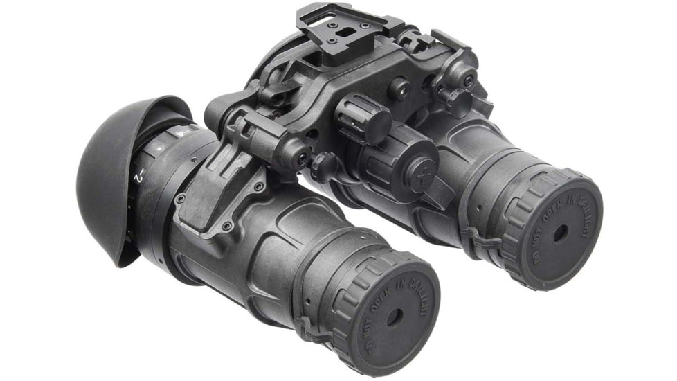 AGM Global Vision Ultralight Night Vision Goggle/Binocular 51 degree FOV with FOM 2200+ Gen 3 Auto-Gated, P45-White Phosphor IIT, Black, 12UN51294194111